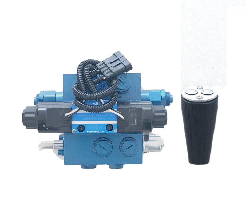 NJF006-00割台电控转向阀和NJF015-00农机电控手柄 NJF006-00割台电控转向阀和NJF015-00农机电控手柄